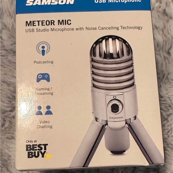 Meteor USB Microphone - Silver - Picture 1 of 1